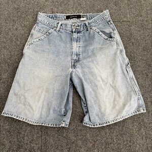 Vintage‎ Y2K Levi's SilverTab Men's Denim Painter Carpenter Shorts Size 32x10